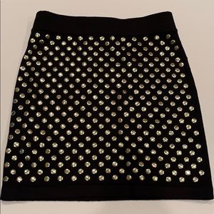 🖤Studded skirt